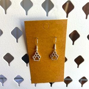 Dog Paw Earrings